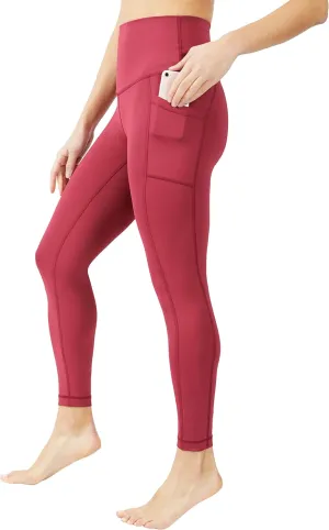 90 Degree By Reflex Squat Proof Elastic Free Super High Waisted Tummy Control Ankle Leggings with Pockets