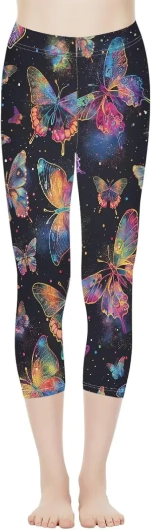 AFPANQZ Yoga Leggings for Womens Girls High Waist Workout Pants Butt Lifting Soft Seamless Legging Buttery Soft XS-3X