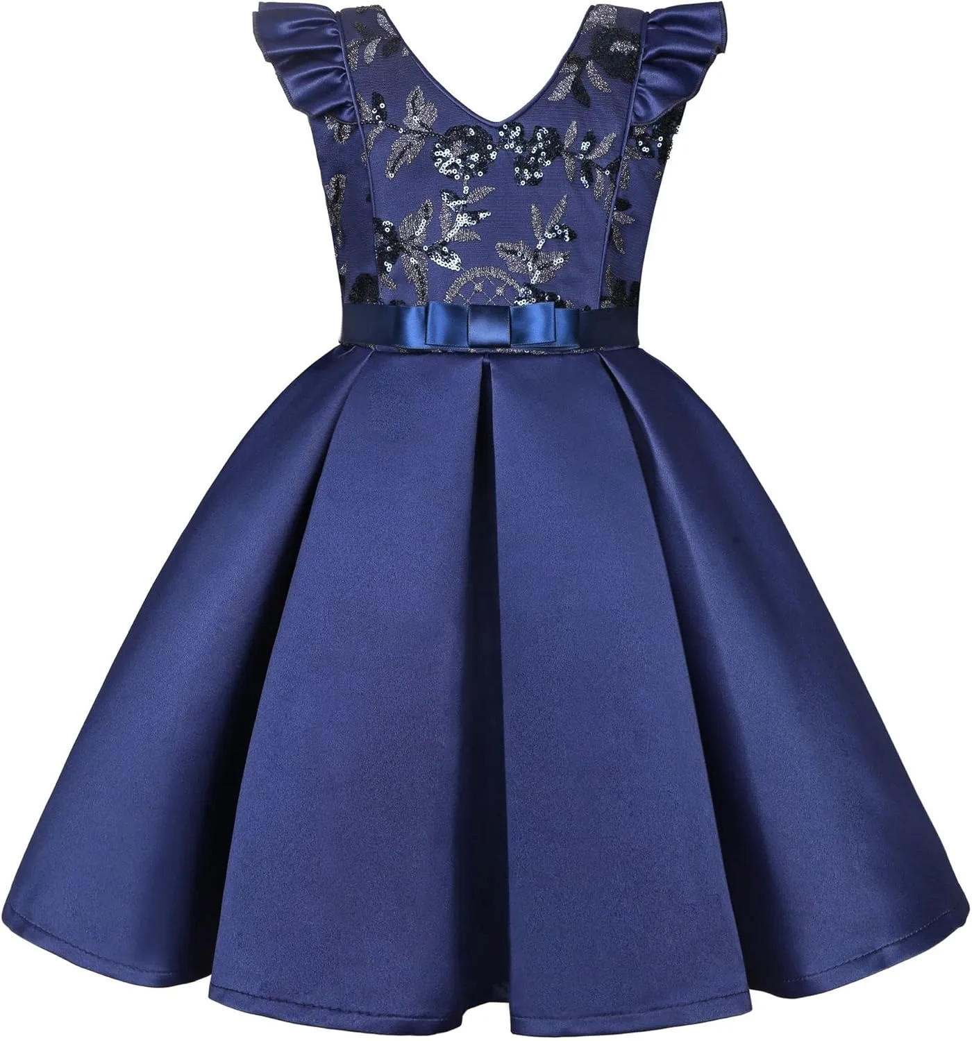 AIMJCHLD 2-10 Years Girls Pageant Party Dresses for Easter Christmas Day Wedding Dress