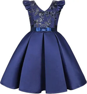 AIMJCHLD 2-10 Years Girls Pageant Party Dresses for Easter Christmas Day Wedding Dress