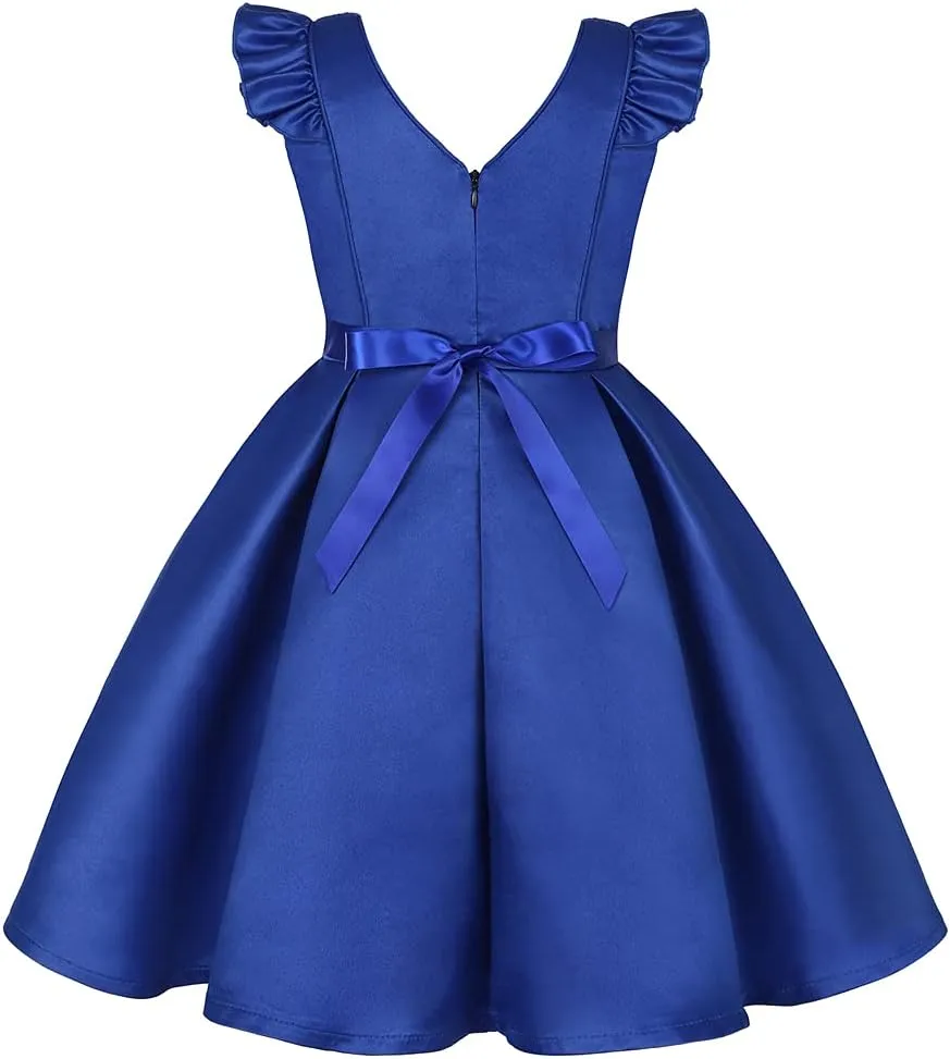 AIMJCHLD 2-10 Years Girls Pageant Party Dresses for Easter Christmas Day Wedding Dress