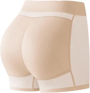 Butt Lifter Panties Padded Underwear for Women High Waist Butt Lifting Padded Control Lace Boyshorts Shapewear