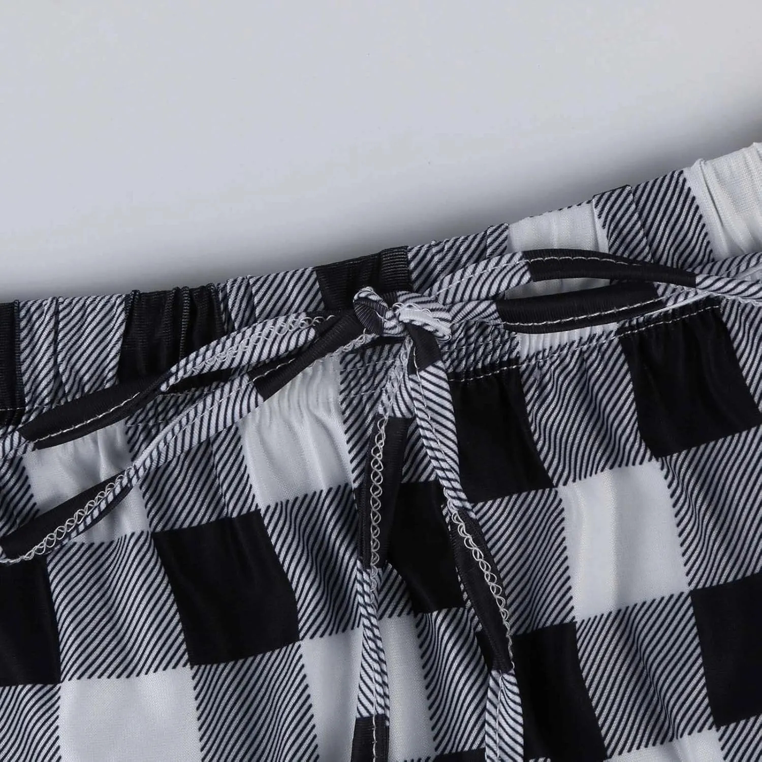 Christmas Pants for Women Buffalo Plaid Soft Sleepwear Lounge Pants Gifts for Him Her Pj Bottoms Joggers Sweatpants