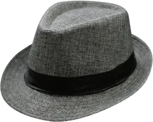 Classic Fedoras Hats Short Brim Panama Jazz Hat Cap for Men Women Costume Accessories Unisex Classic Fedora Hat
