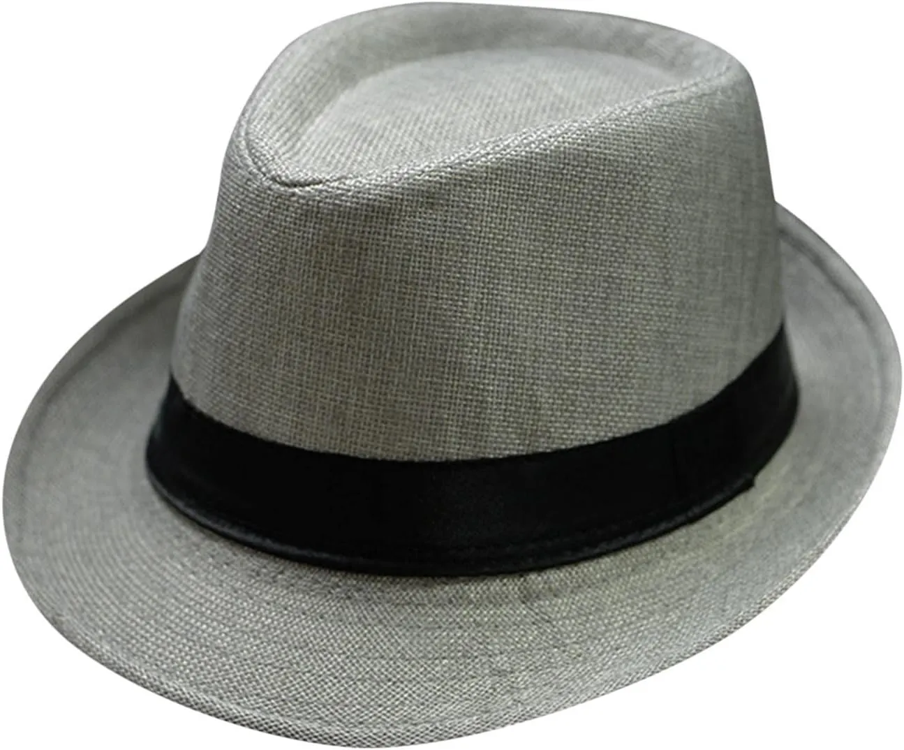 Classic Fedoras Hats Short Brim Panama Jazz Hat Cap for Men Women Costume Accessories Unisex Classic Fedora Hat