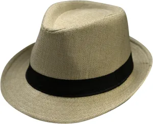 Classic Fedoras Hats Short Brim Panama Jazz Hat Cap for Men Women Costume Accessories Unisex Classic Fedora Hat