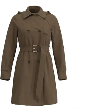 Cole Haan Women's Classic Belted Trench Coat