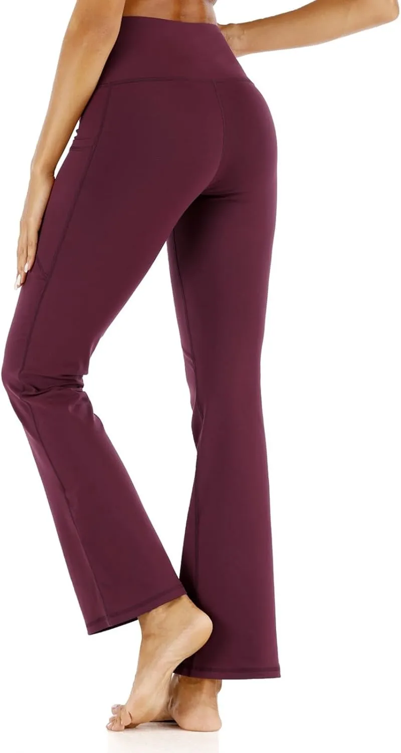 Flare Leggings Yoga Pants for Women Full Length Sports Active Pants Soft Leggings for Women Buttery Soft Leggings