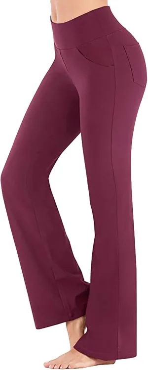 Flare Leggings Yoga Pants for Women Full Length Sports Active Pants Soft Leggings for Women Buttery Soft Leggings