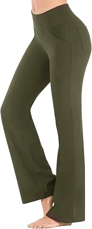 Flare Leggings Yoga Pants for Women Full Length Sports Active Pants Soft Leggings for Women Buttery Soft Leggings