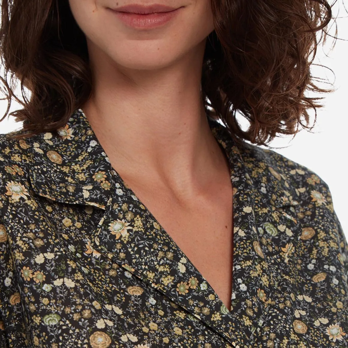 Floral Organic Cotton Classic Long PJ Set