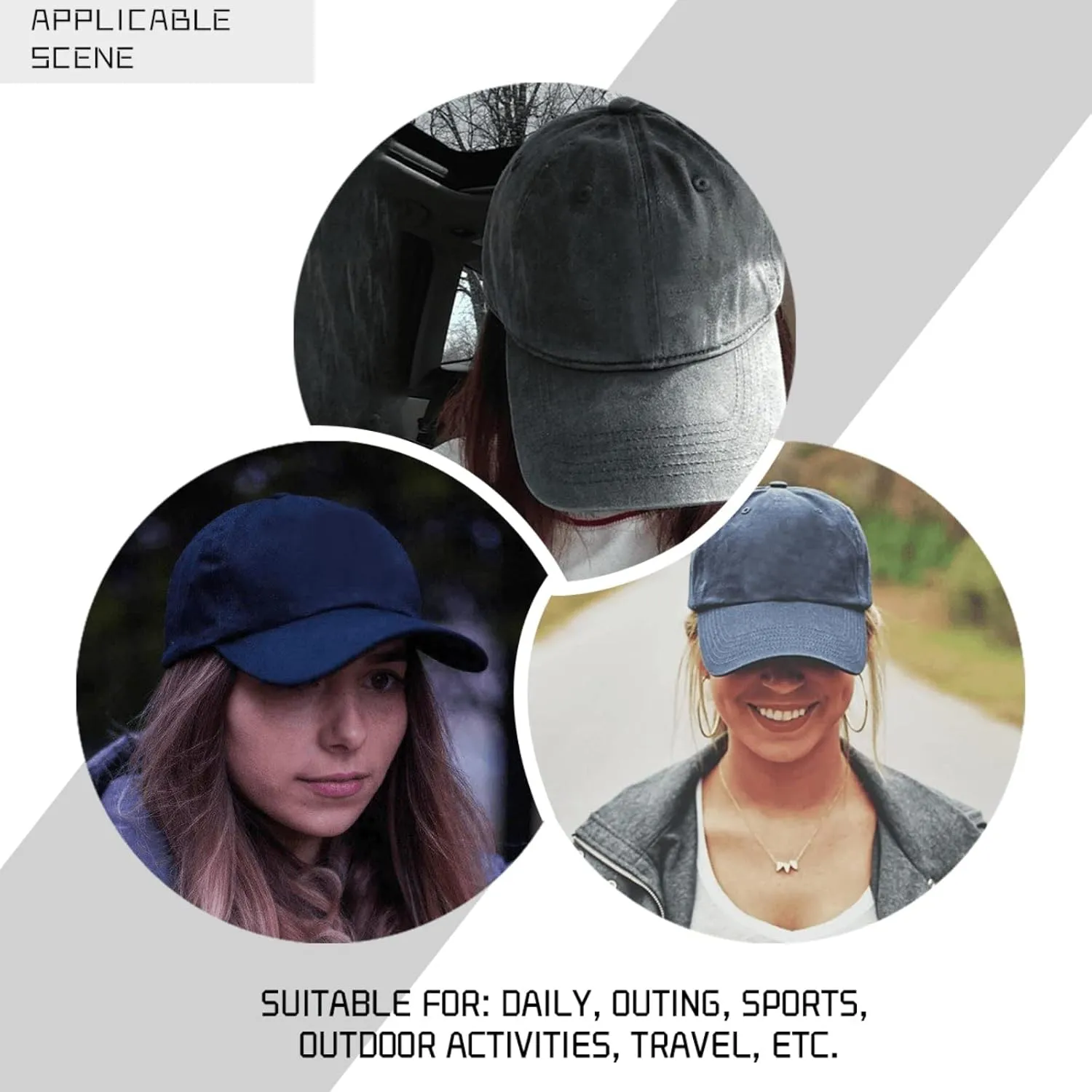 Funny Hoppy Easter Retros Trucker hat Vintage Cotton Washed Baseball Caps Adjustable Dad Hat Crazy