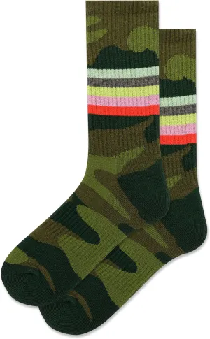 Hot Sox Women's Fun Pattern and Solid Crew Socks-1 Pair Pack-Cool & Classic Novelty Design Gifts