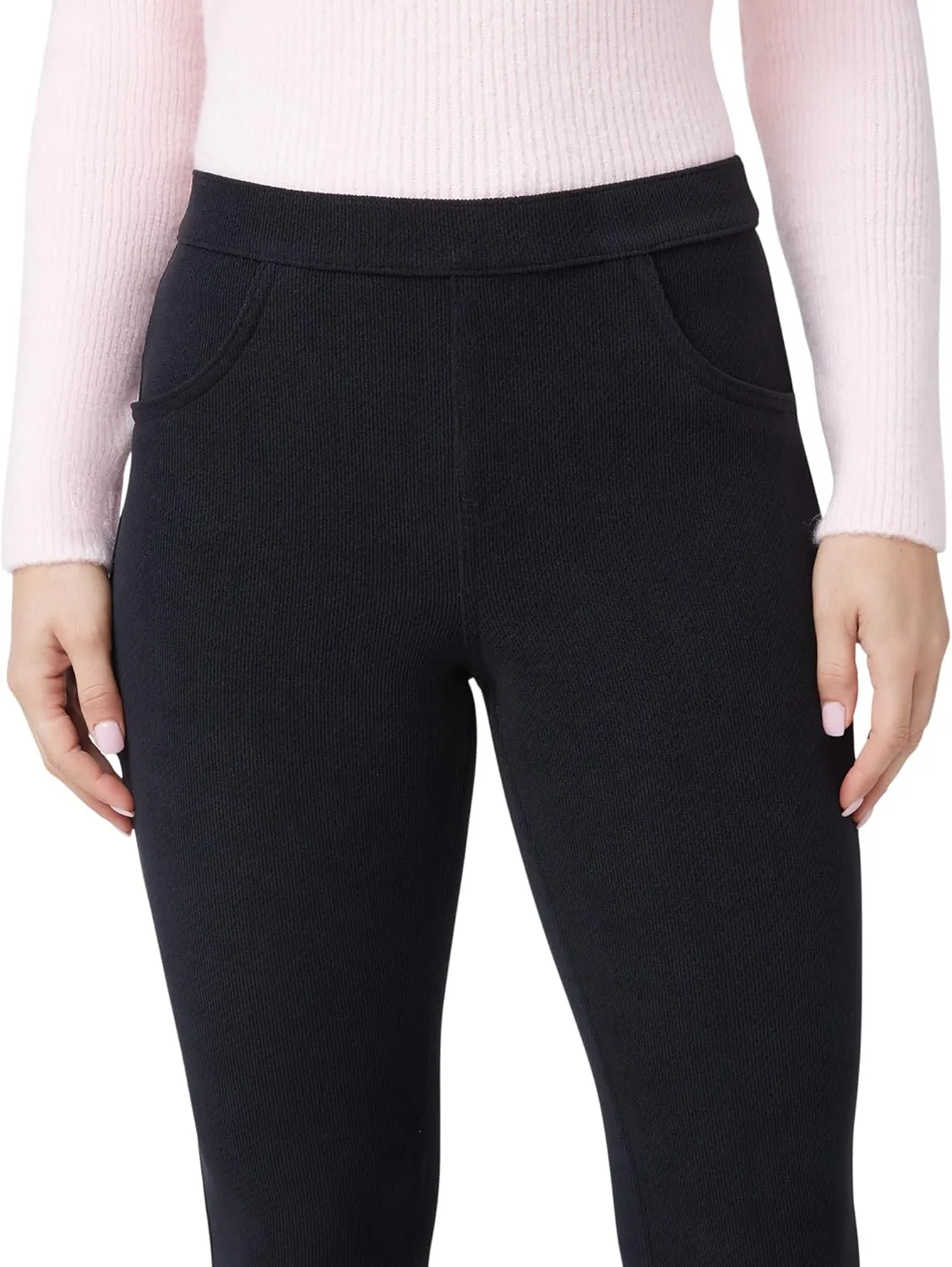 HUE Women's Soft Twill Jean Style Leggings
