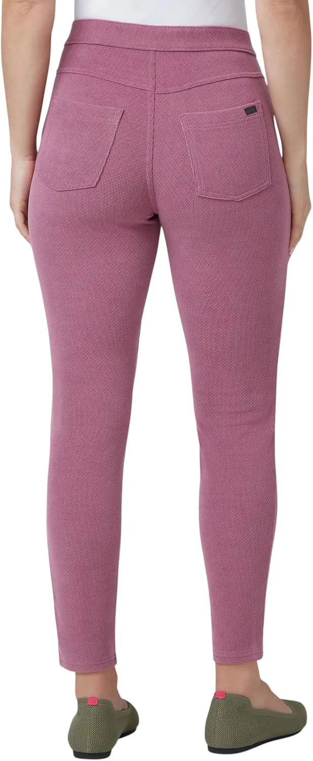 HUE Women's Soft Twill Jean Style Leggings