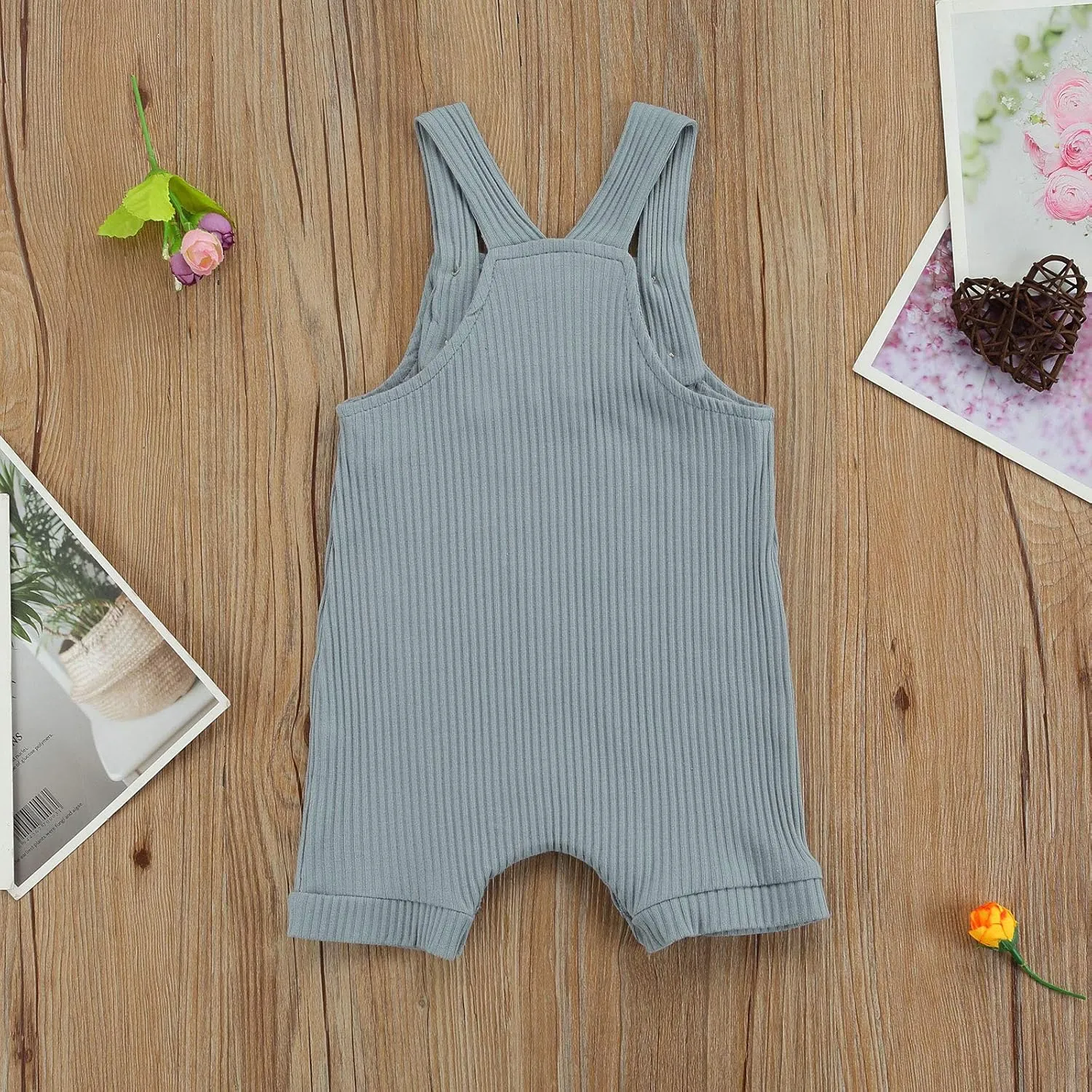 Infant Newborn Baby Girl Boy Rainbow Suspender Jumpsuit Shorts One Piece Romper Outfits Unisex Overall Clothes