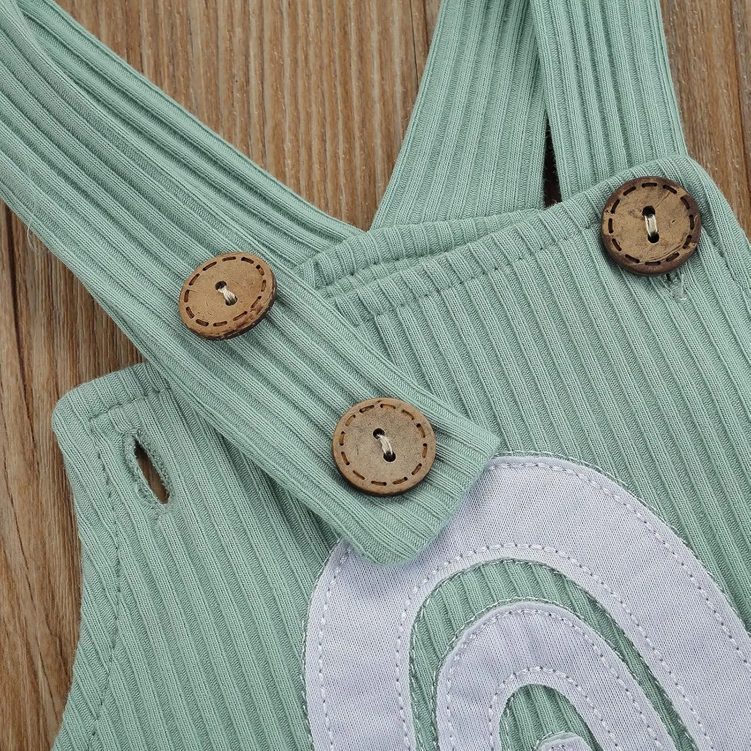 Infant Newborn Baby Girl Boy Rainbow Suspender Jumpsuit Shorts One Piece Romper Outfits Unisex Overall Clothes
