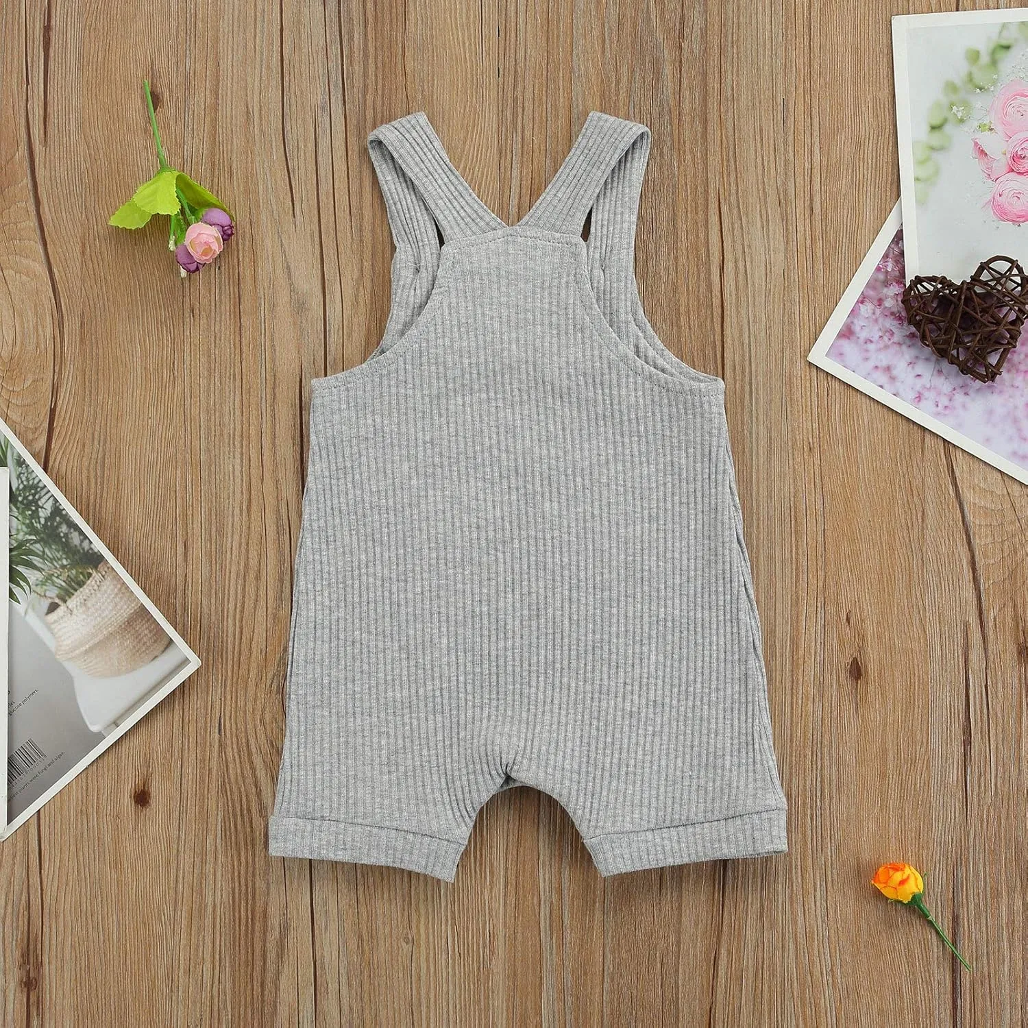 Infant Newborn Baby Girl Boy Rainbow Suspender Jumpsuit Shorts One Piece Romper Outfits Unisex Overall Clothes