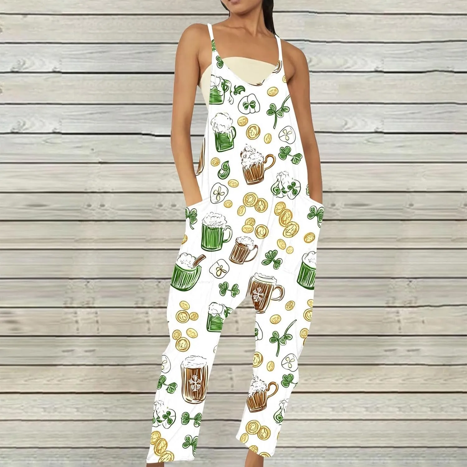 Juniors Plaid Loose Fit Coveralls Trousers Pants Catsuit for Women Fall Summer Trousers Pants 2025