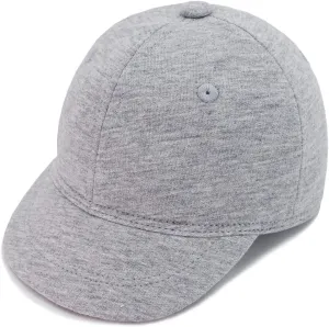 Keepersheep Baby Baseball Cap Infant Sun Hat, Cotton Knit with Soft Brim, Adjustable Soft Newborn Toddler Cap