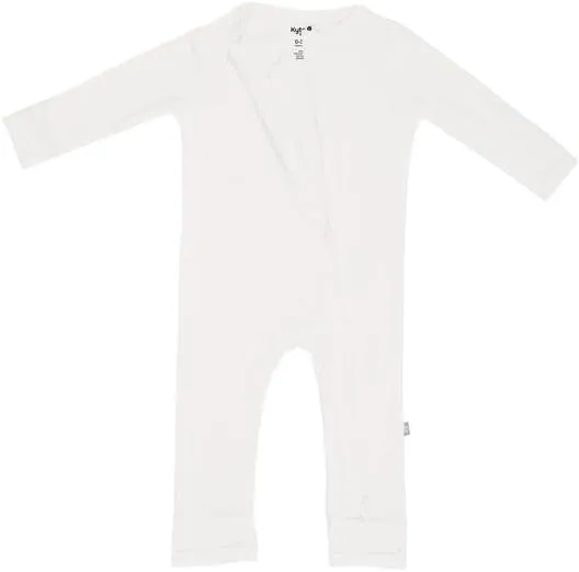 KYTE BABY Unisex Rayon Made From Bamboo Zippered Rompers 0-24 Months