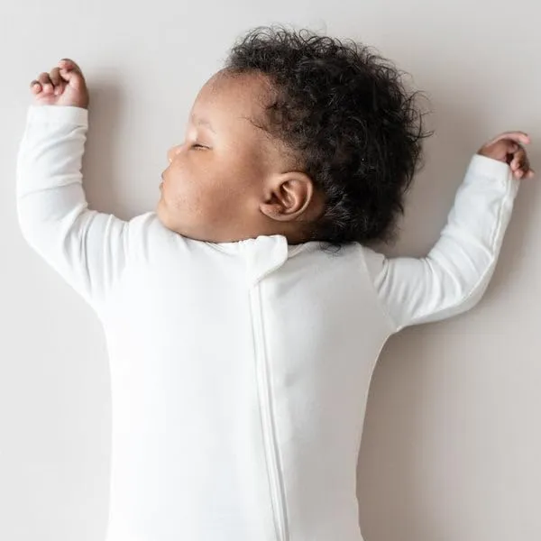 KYTE BABY Unisex Rayon Made From Bamboo Zippered Rompers 0-24 Months