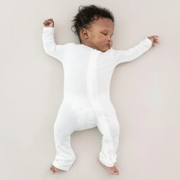 KYTE BABY Unisex Rayon Made From Bamboo Zippered Rompers 0-24 Months