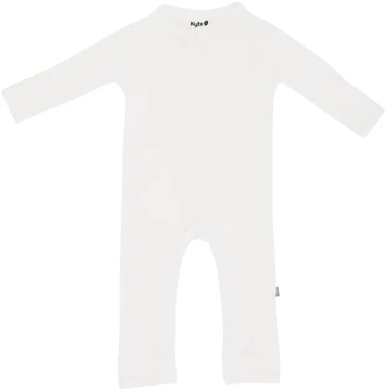 KYTE BABY Unisex Rayon Made From Bamboo Zippered Rompers 0-24 Months