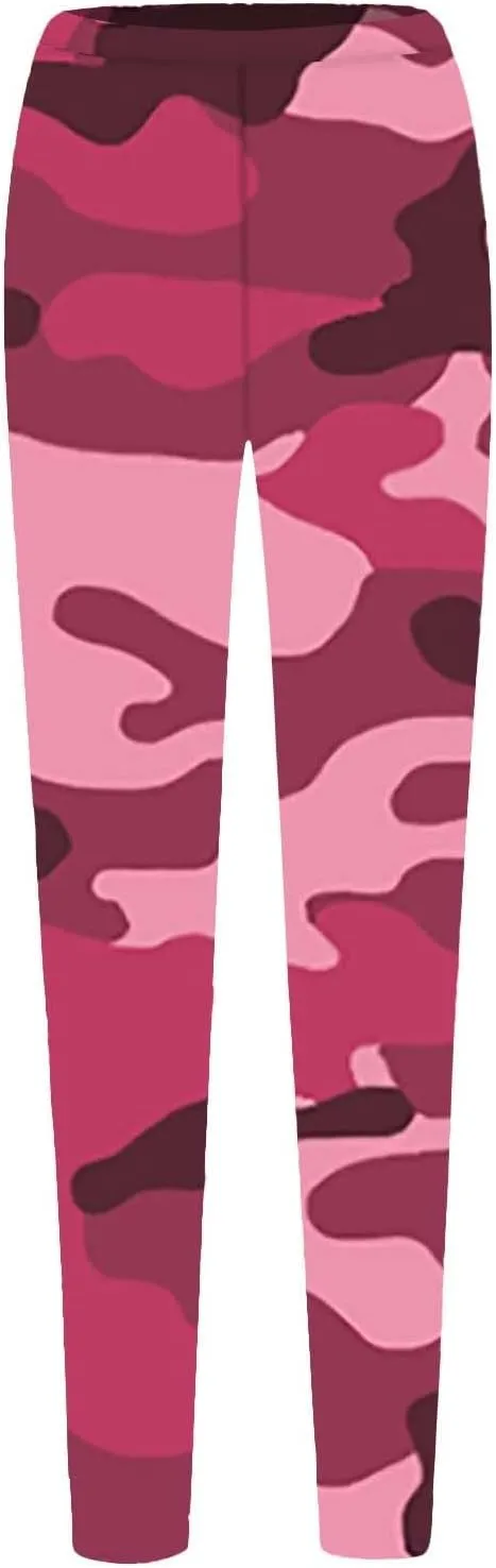 LCMTWX Womens Leggings with Pocket Leggings Artistic Printed Soft Stretchy Pants for Women Soft Athletic Tummy Control