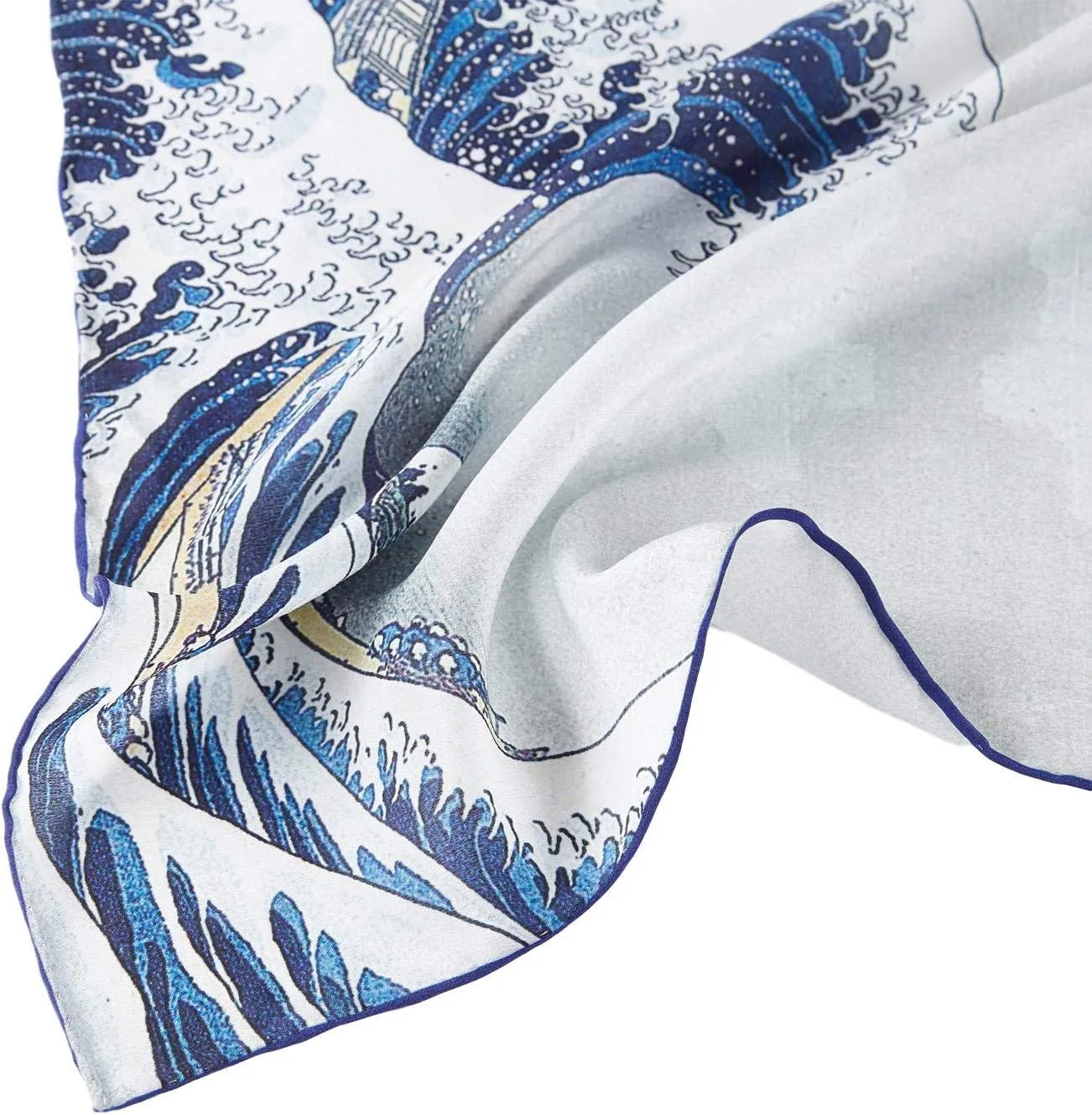 Long Crepe Silk Scarf Classic Art Print