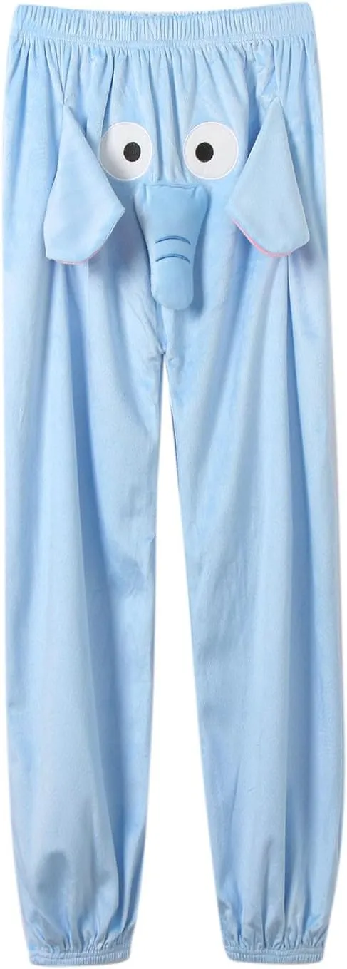 Mens Funny Pajamas Pants Cute Stretch Waist Sleepwear Pants Casual Baggy Comfy Lightweight Lounge Pants Men's Pajama Bottoms