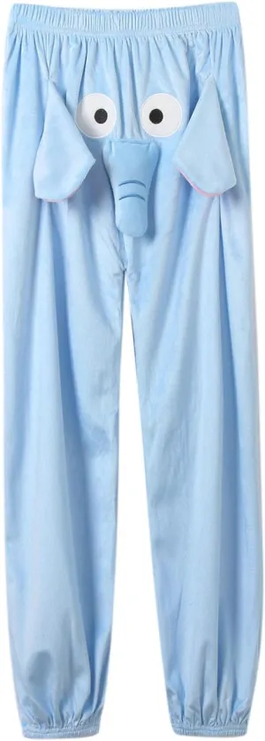 Mens Funny Pajamas Pants Cute Stretch Waist Sleepwear Pants Casual Baggy Comfy Lightweight Lounge Pants Men's Pajama Bottoms