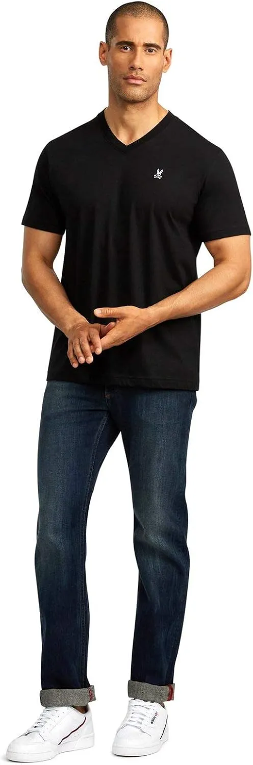Mens Gray Classic V Neck TEE - B6U100CRPC