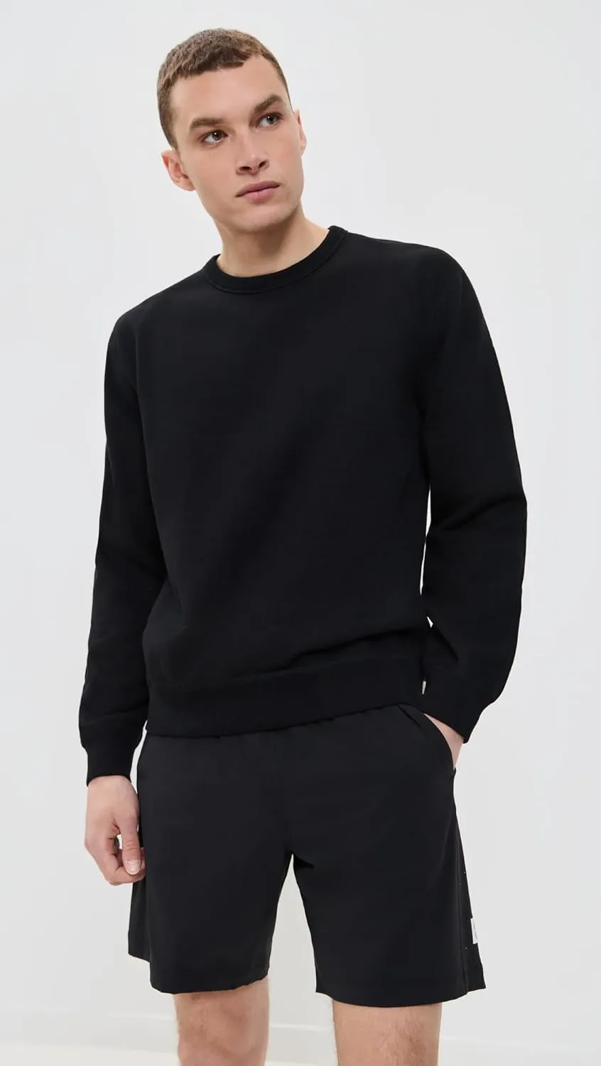 Men's Midweight Terry Classic Crew Neck Sweatshirt
