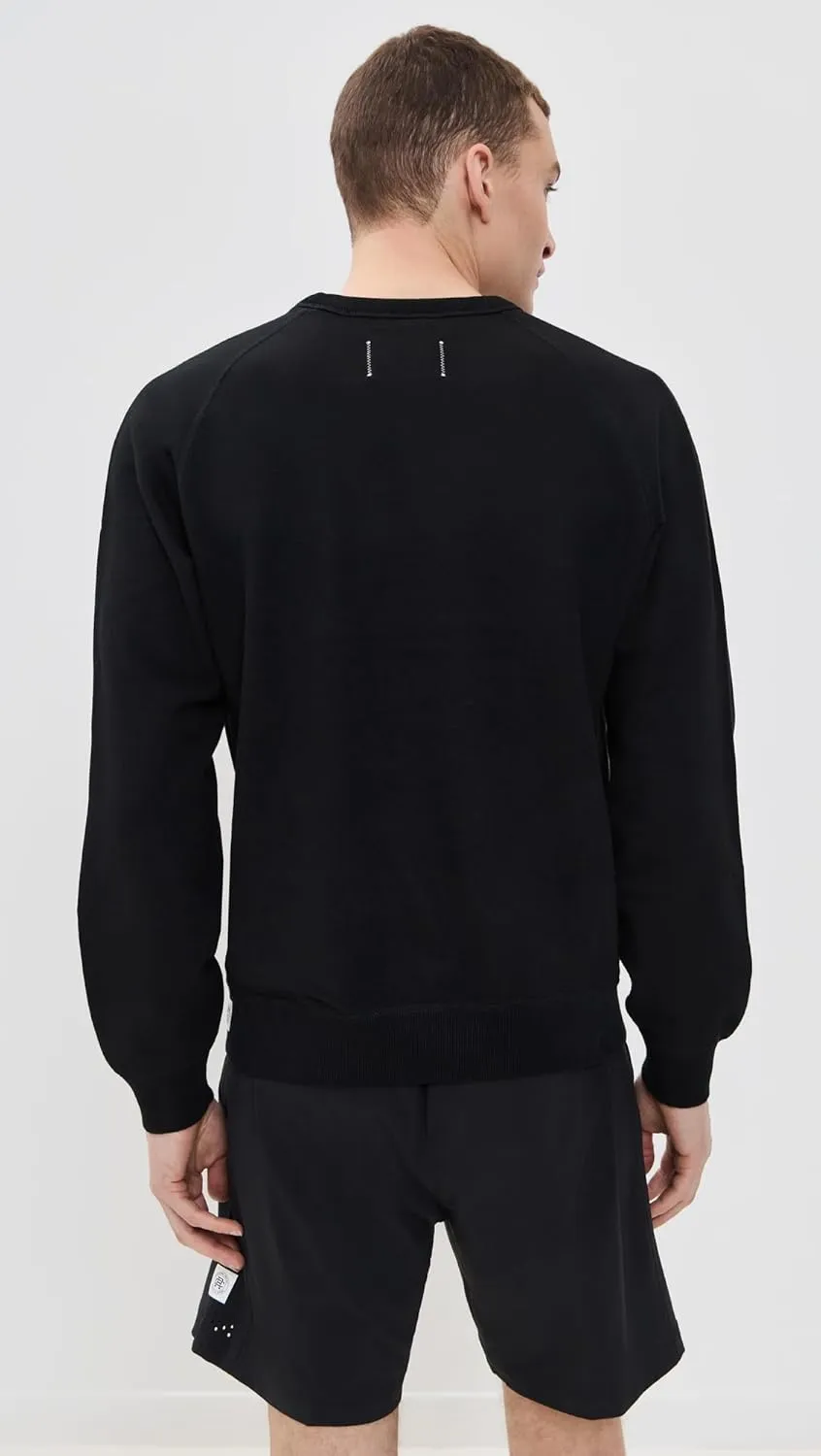 Men's Midweight Terry Classic Crew Neck Sweatshirt