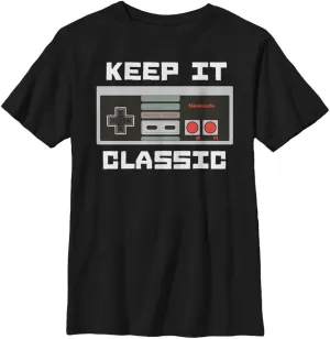 Nintendo Boy's Kepp It Classic T-Shirt