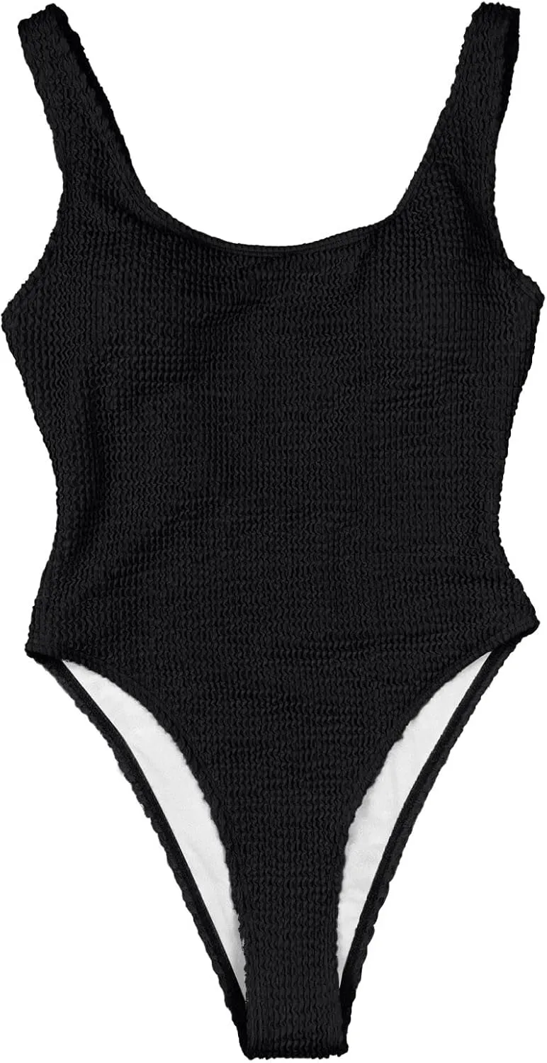 One Piece Swimsuit Women Tummy Control Plus Size Modest Bathing Suit Fashion Sexy V Neck Slimming Swimwear Womens Swim Suit