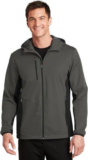Port Authority Active Hooded Soft Shell Jacket