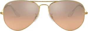 Ray-Ban RB3025 Classic Mirrored Aviator Sunglasses