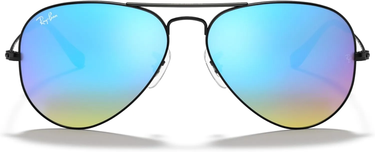 Ray-Ban RB3025 Classic Mirrored Aviator Sunglasses