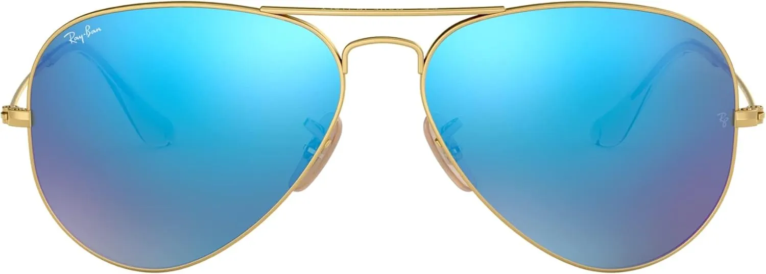 Ray-Ban RB3025 Classic Mirrored Aviator Sunglasses