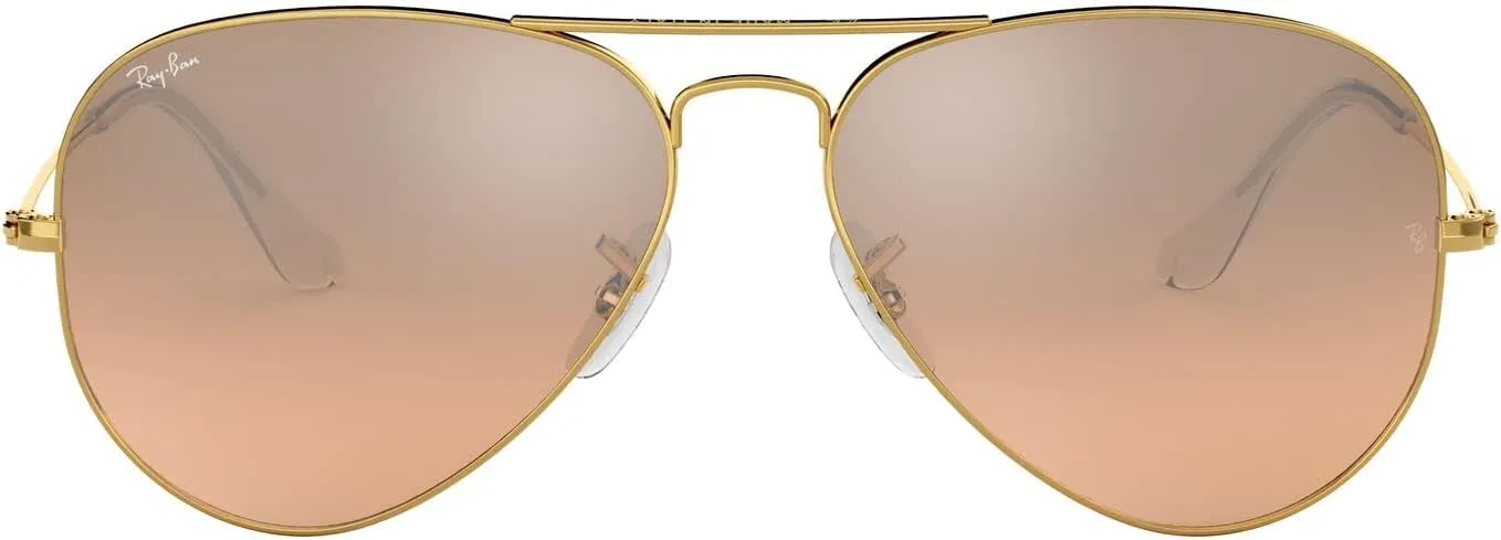 Ray-Ban RB3025 Classic Mirrored Aviator Sunglasses
