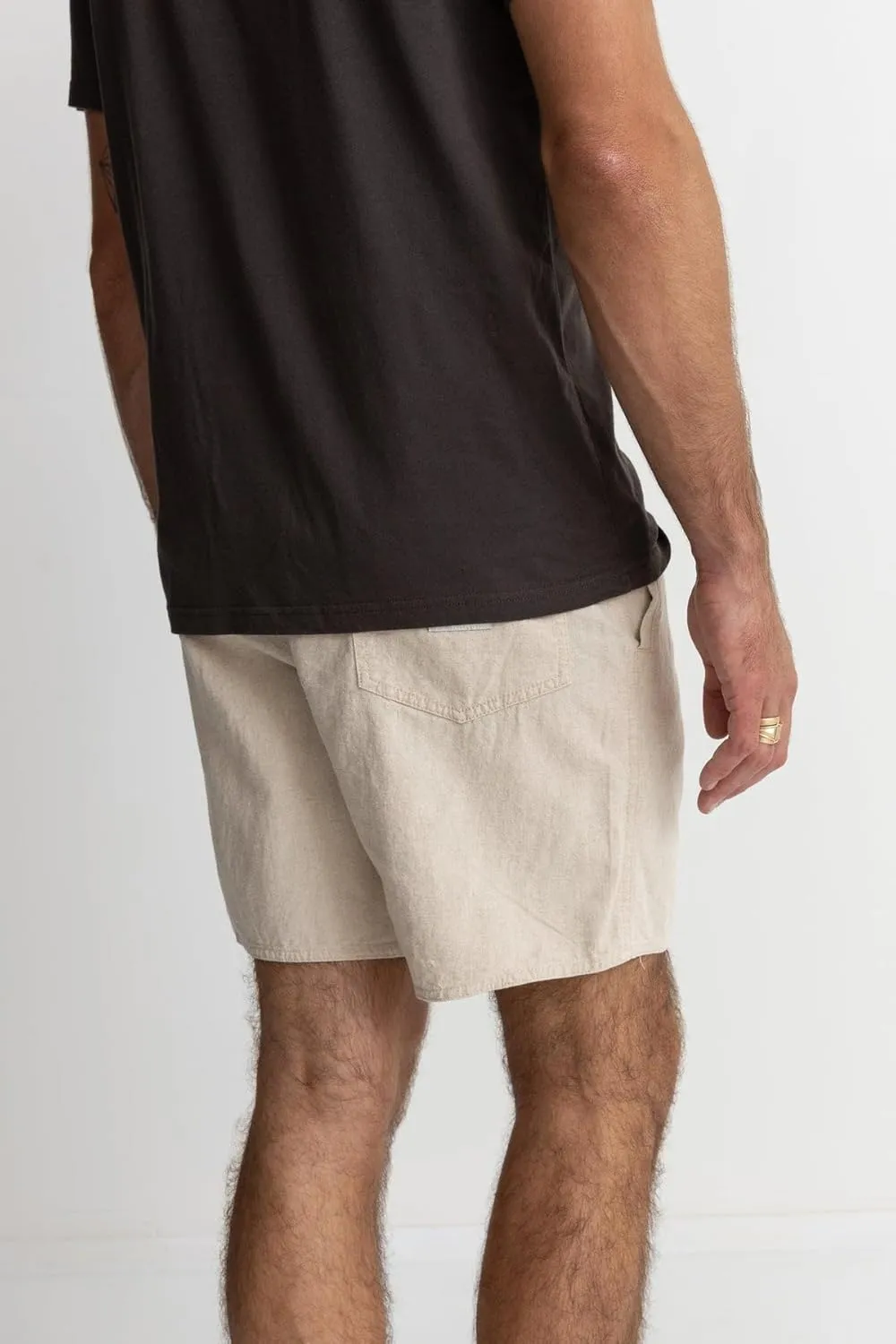 Rhythm Men's Classic Linen Jam Shorts 8"