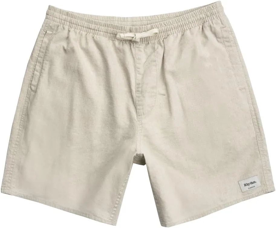 Rhythm Men's Classic Linen Jam Shorts 8"