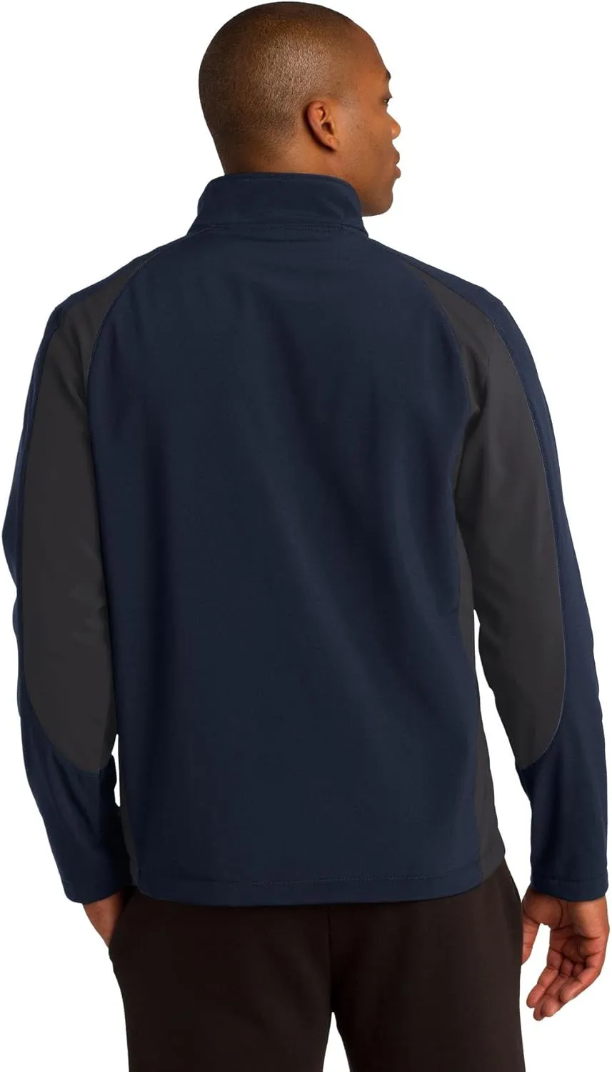 SPORT-TEK Men's Colorblock Soft Shell Jacket