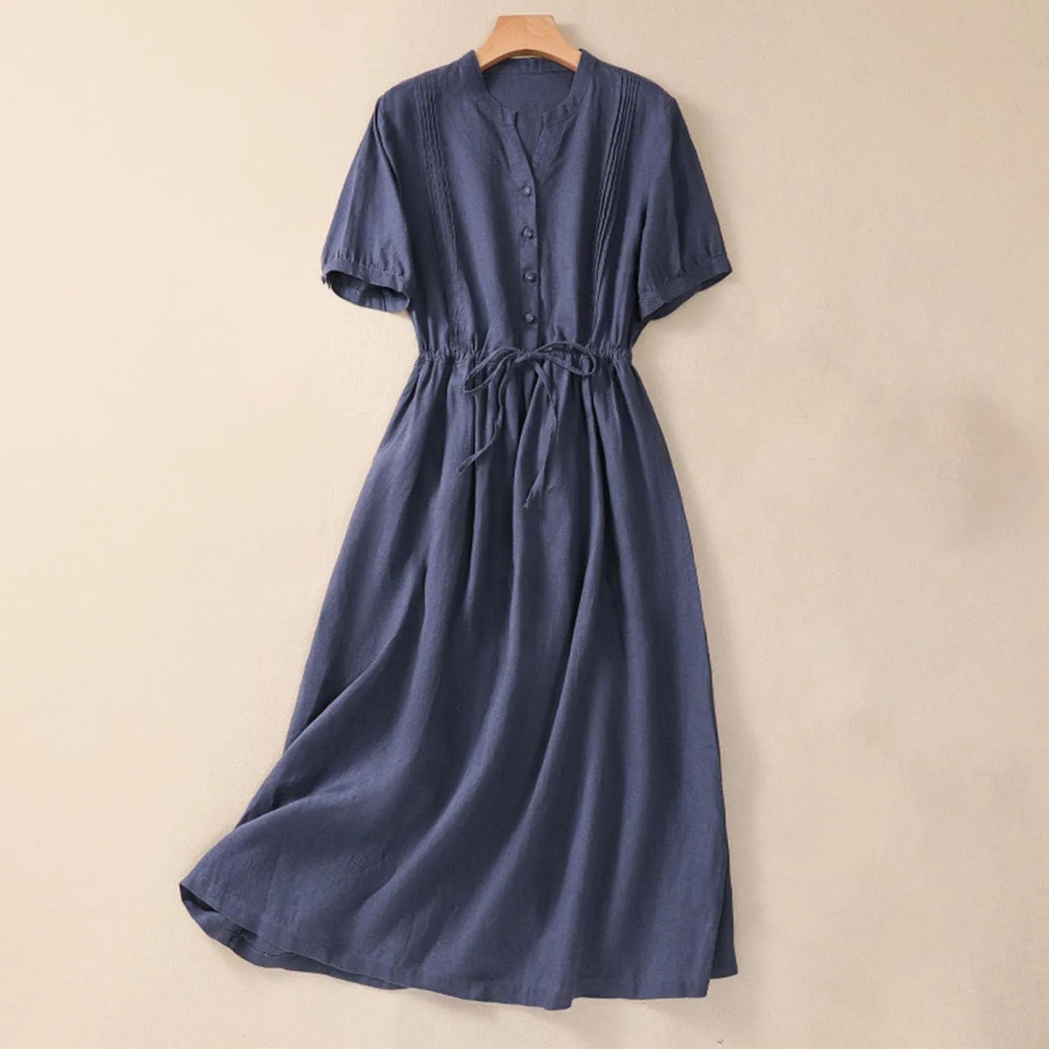 Summer Maxi Dresses for Women 2025 Cotton Linen Boho Dress Beach Vacation Sundress Flowy Long A Line Dress Comfy