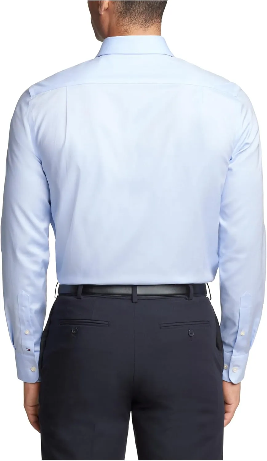 Tommy Hilfiger Men's Dress Shirt Regular Fit Essentials