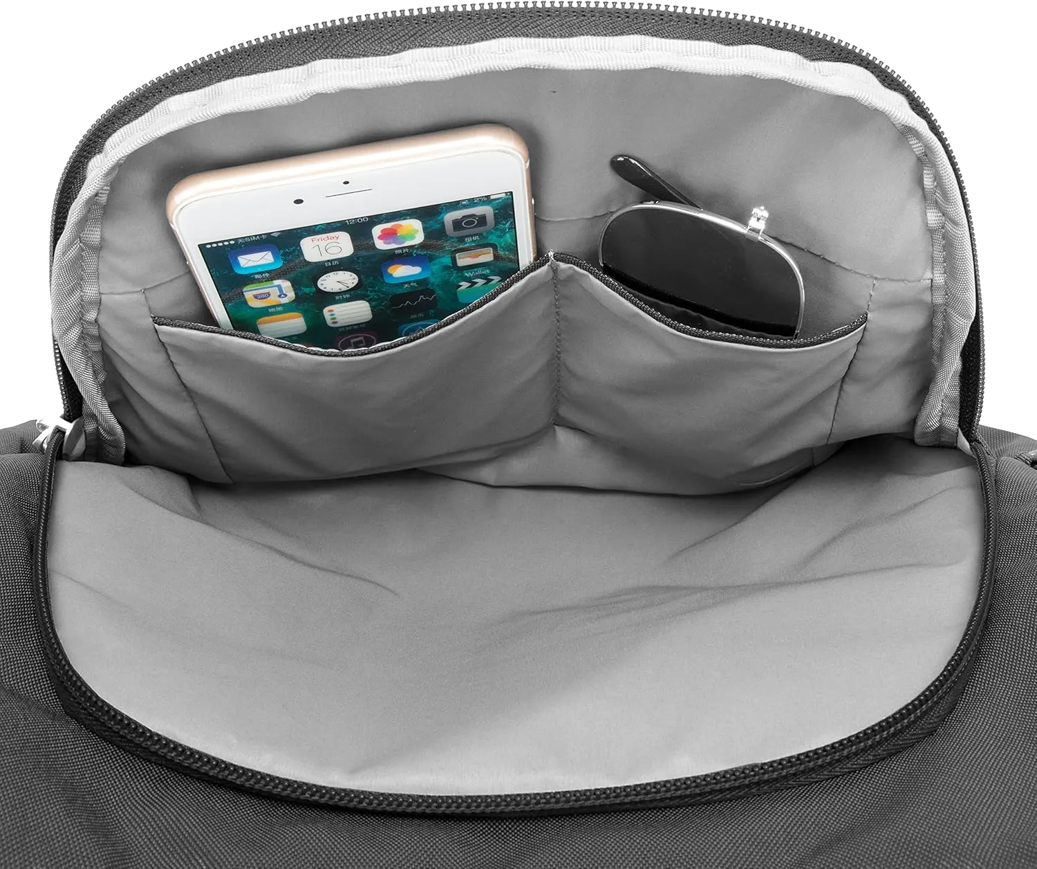 Travelon Anti-theft Classic Crossbody Bucket Bag