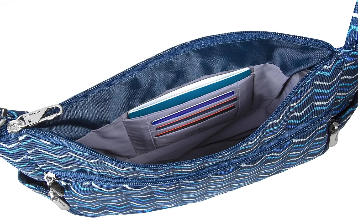 Travelon Anti-theft Classic Crossbody Bucket Bag