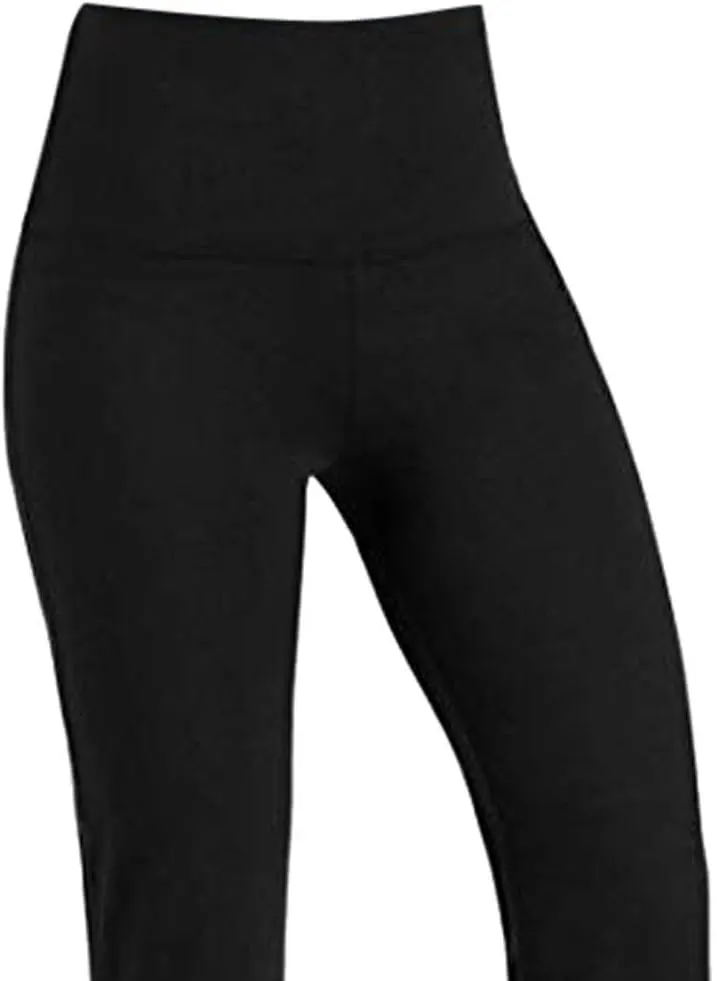 Tummy Control High Waisted Leggings for Women Soft & Slim Seamless Yoga Pants Flared Butt Scrunch Leggings Ultra Soft